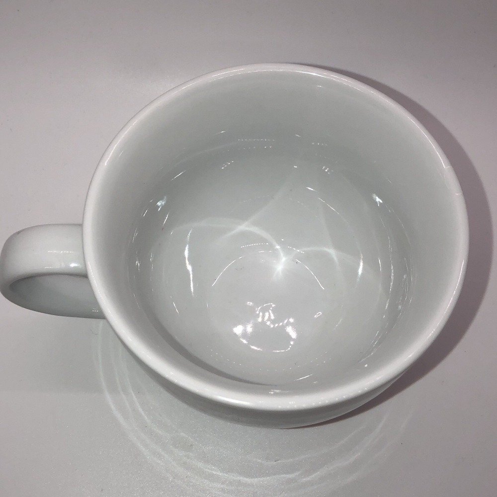 Pottery Barn Great White Large Oversized Jumbo Mug 4" x 5" - Picture 3 of 5